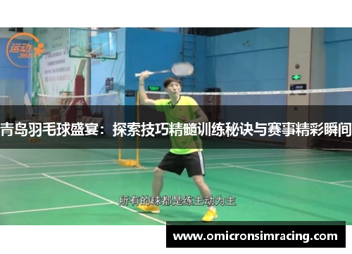 青岛羽毛球盛宴：探索技巧精髓训练秘诀与赛事精彩瞬间